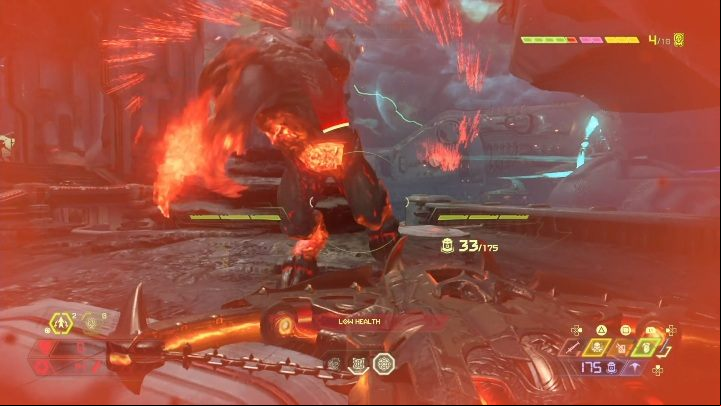 Flame Belch is perfect in difficult and troublesome situations - Doom Eternal: Dash, Blood Punch and Flame Belch - New Doom Slayer skills - Basics - Doom Eternal Guide
