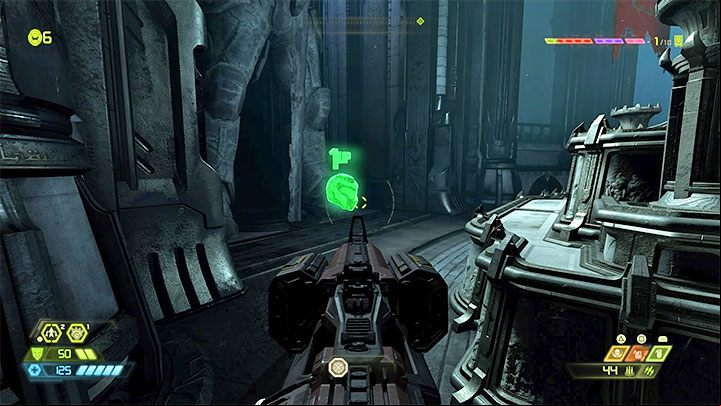 Reaching out to the additional extra lives icons appearing on the 3D map should be a priority for you from the first stages of the campaign - Doom Eternal: Death - how can I die less often? - Combat - Doom Eternal Guide