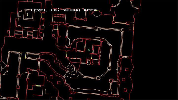 The first touch of the touchpad displays a map of the area with visible textures, but when you touch the again, there is an alternative version of the map in form of a grid - Doom Eternal: Doom 64 - Tips how to survive - Doom 64 - Doom Eternal Guide