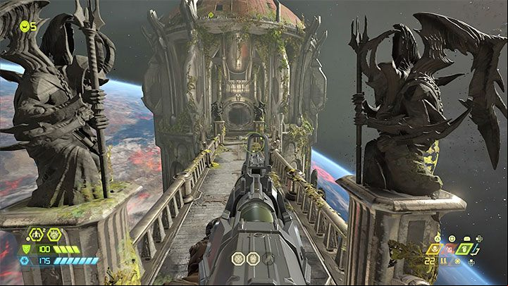 You can find new armors inside the Fortress of Doom - the hub visited in between the main missions - Doom Eternal: Appearance of the hero - how to change it? - Campaign - Doom Eternal Guide