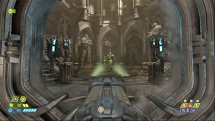 New outfits are initially located in rooms, which are impossible to get into - Doom Eternal: Appearance of the hero - how to change it? - Campaign - Doom Eternal Guide