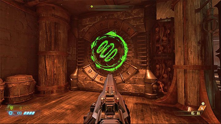 The hero can push some chests -you can recognize them by the signs located on their sides - Doom Eternal: Remote ledges - how to get to them? - Collectibles and exploration - Doom Eternal Guide