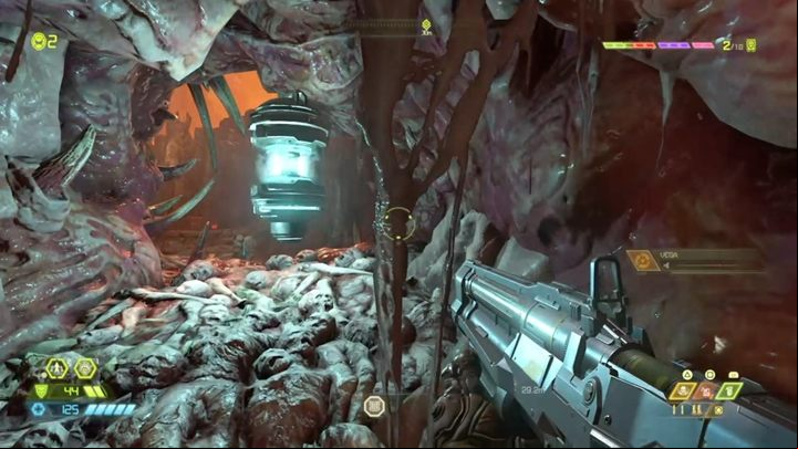 Use the dash to reach the teleport - Doom Eternal: Exultia walkthrough - Levels walkthrough - Doom Eternal Guide