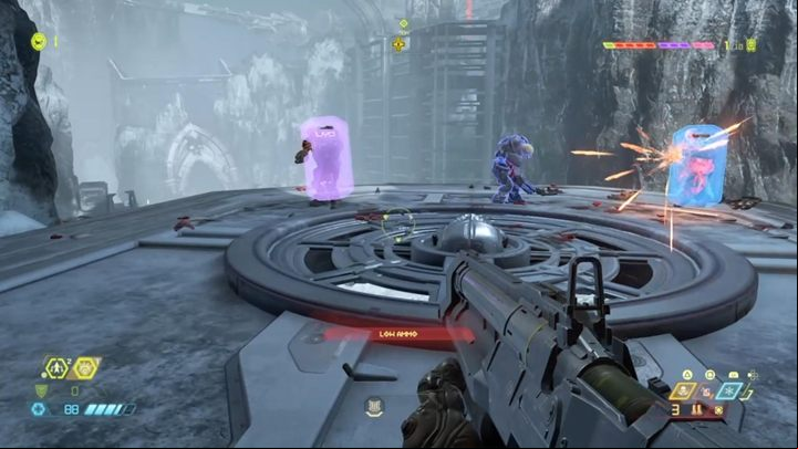 Go to the previously closed area proceed forward - Doom Eternal: Cultist Base walkthrough - Levels walkthrough - Doom Eternal Guide