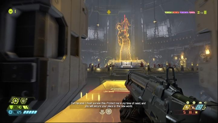 There are many enemies on the square - Doom Eternal: Cultist Base walkthrough - Levels walkthrough - Doom Eternal Guide