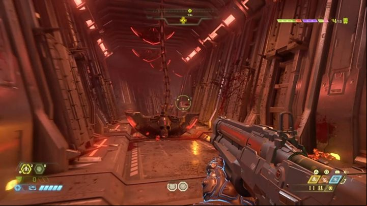 Jump down into the opening - Doom Eternal: Cultist Base walkthrough - Levels walkthrough - Doom Eternal Guide