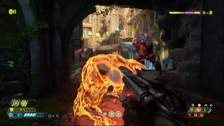 The second round is consisting of lots of Hell Knights and Barons of Hell - Doom Eternal: Mars Core | Slayer Gates walkthrough - Slayer Gates - Doom Eternal Guide