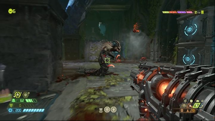 The next wave are, among others, teleporting demons and Whiplashes - Doom Eternal: Taras Nabad | Slayer Gates walkthrough - Slayer Gates - Doom Eternal Guide