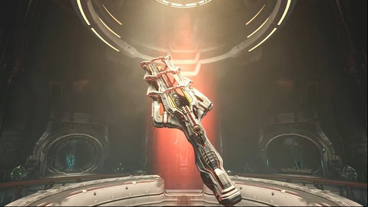 You will find a new weapon there - Unmaykr - Doom Eternal: Reward for completing all six Slayer Gates | walkthrough - Slayer Gates - Doom Eternal Guide
