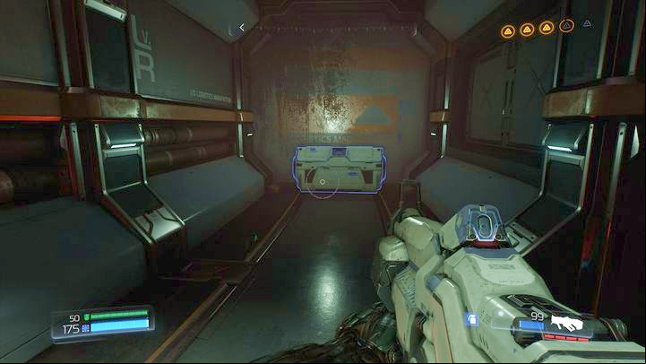 Go to the room marked on the radar once the battle ends - Doom: Argent Energy Tower Walkthrough - Walkthrough - Doom Game Guide & Walkthrough