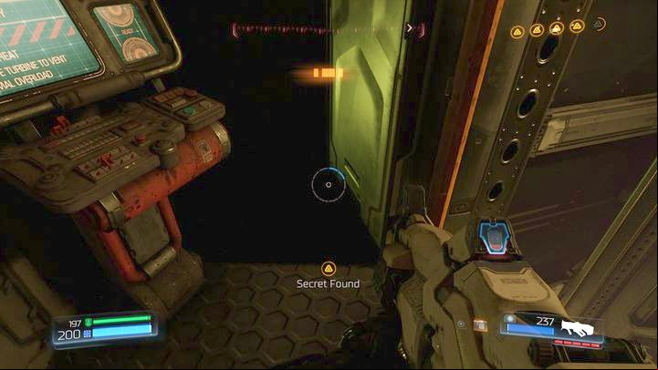 Fall in its direction and then properly land with the double jump - Doom: Argent Energy Tower Walkthrough - Walkthrough - Doom Game Guide & Walkthrough