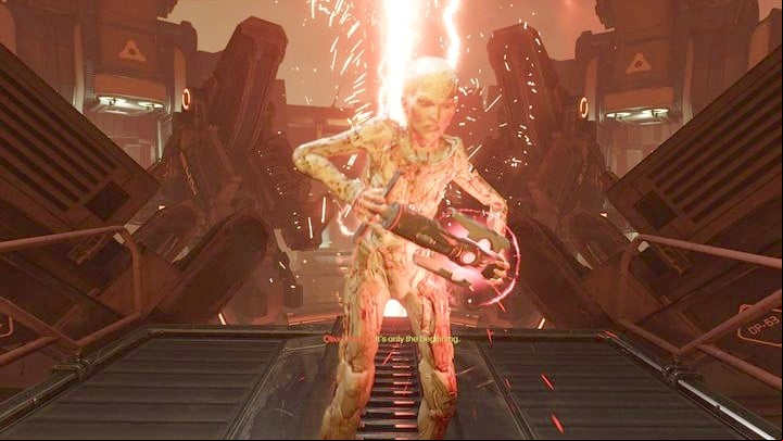 Collect all the valuable items inside and go ahead - Doom: Argent Energy Tower Walkthrough - Walkthrough - Doom Game Guide & Walkthrough