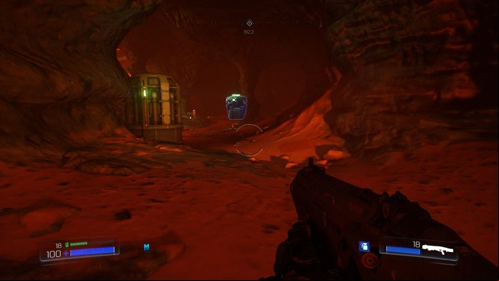 When you will be returning, climb on the wall ahead - Doom: The UAC Walkthrough - Walkthrough - Doom Game Guide & Walkthrough