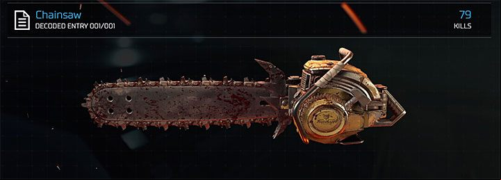 Chainsaw is a unique weapon that allows you to eliminate enemies at a close range - All weapons in Doom - Basics - Doom Game Guide & Walkthrough