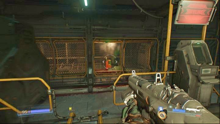 Go to the right from the yellow door once you obtain the yellow key - Doom: All secrets in Resource Operations - Secrets - Doom Game Guide & Walkthrough