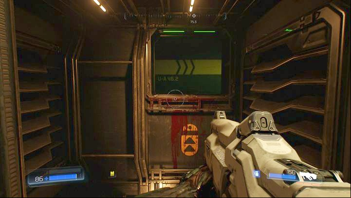 Once you find the first guard, go back to the tunnel crossroad and go straight - Doom: All secrets in Resource Operations - Secrets - Doom Game Guide & Walkthrough