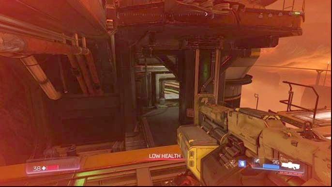 You will unlock a Classic Map which is located one floor below - Doom: Destroyed Argent Facility Walkthrough - Walkthrough - Doom Game Guide & Walkthrough