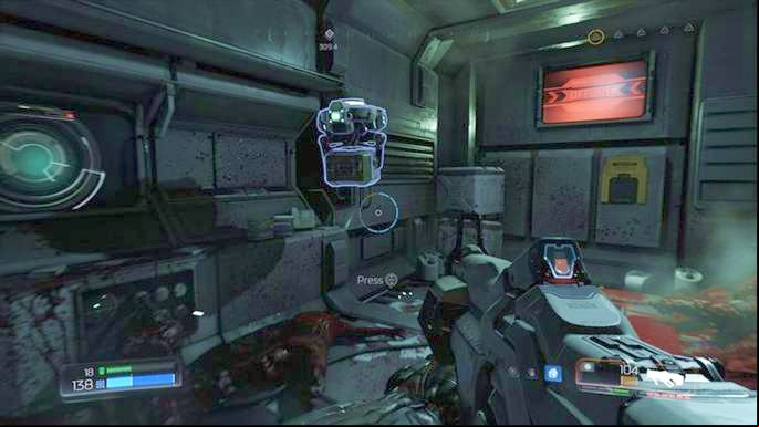 There will be a corridor behind the previously mentioned door - Doom: Lazarus Labs Walkthrough - Walkthrough - Doom Game Guide & Walkthrough