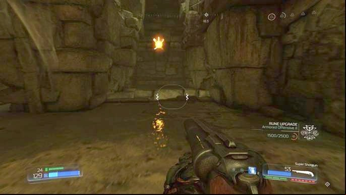 Go to the left after selecting an upgrade - Doom: Titans Realm Walkthrough - Walkthrough - Doom Game Guide & Walkthrough