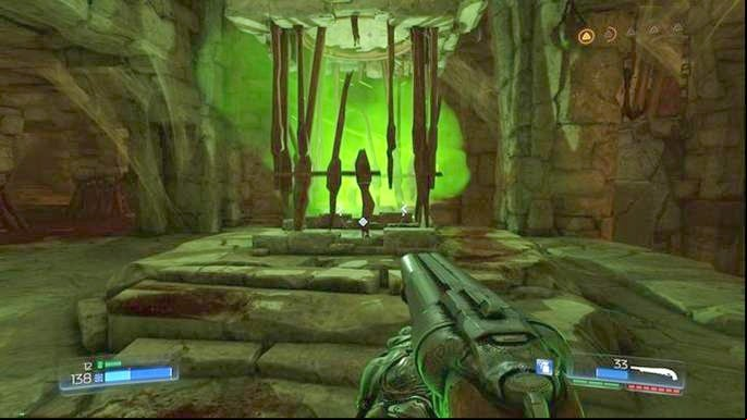 Enter the green portal in the middle once it is over - Doom: Titans Realm Walkthrough - Walkthrough - Doom Game Guide & Walkthrough