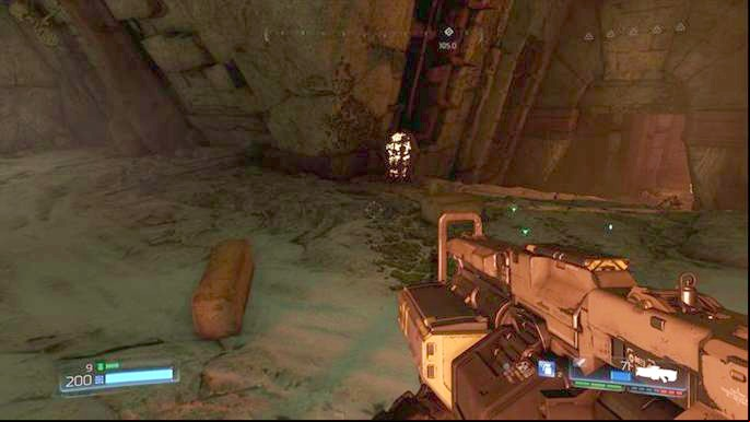 You can use the nearby barrel to kill some of them and complete part of the challenge - Doom: The Necropolis Walkthrough - Walkthrough - Doom Game Guide & Walkthrough