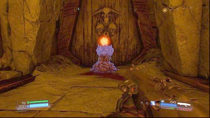 Leave the tunnel once the battle is over and go to the place ahead - Doom: Argent DNur Walkthrough - Walkthrough - Doom Game Guide & Walkthrough