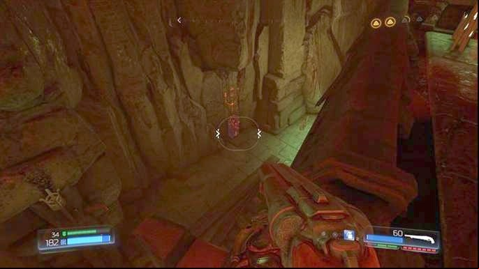 Once youre done, walk to the edge on the right and then jump one floor below - Doom: Argent DNur Walkthrough - Walkthrough - Doom Game Guide & Walkthrough