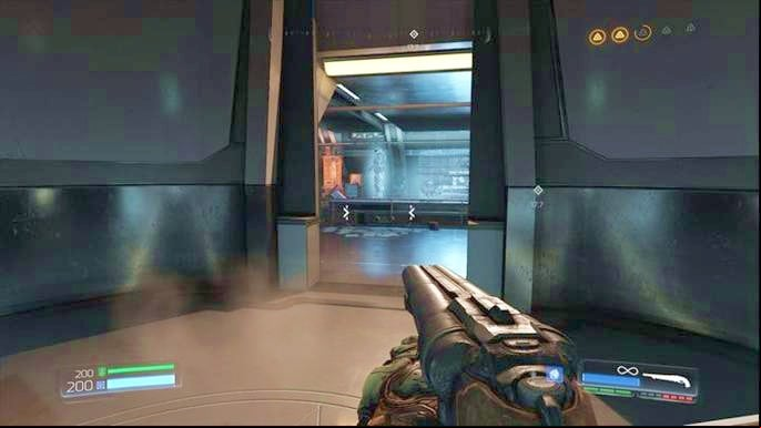 Inside you will find armor, Argent Cell, ammunition chest and BFG ammunition - Doom: All secrets in Lazarus Labs - Secrets - Doom Game Guide & Walkthrough