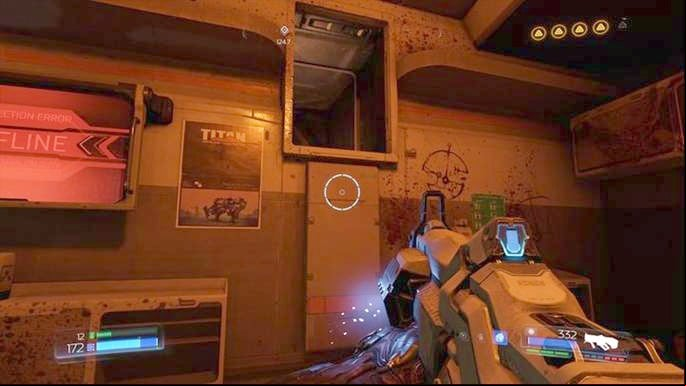 Go to the nearby room once the short scene ends - Doom: All secrets in Lazarus Labs - Secrets - Doom Game Guide & Walkthrough