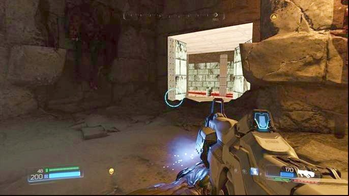 You will unlock Classic Map to which the entrance is near the room with Argent Cell - Doom: All secrets in The Necropolis - Secrets - Doom Game Guide & Walkthrough