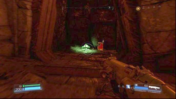 Use it and then go back up by using the stone on the left - Doom: All secrets in Argent DNur - Secrets - Doom Game Guide & Walkthrough