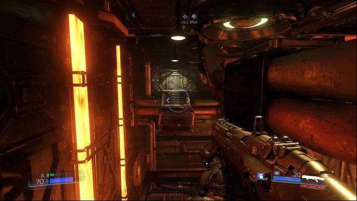At some point of the level you will encounter a that requires the hand of a specific employee - Doom: All secrets in Foundry - Secrets - Doom Game Guide & Walkthrough