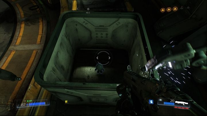 Inside there is another collectible - Doom: All secrets in Foundry - Secrets - Doom Game Guide & Walkthrough