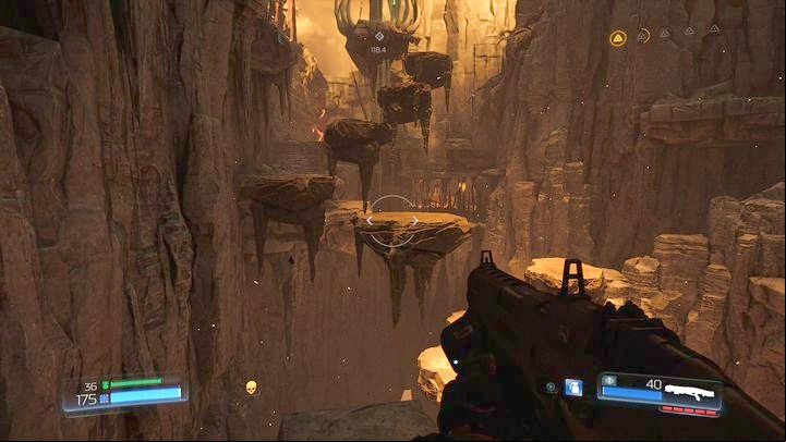 Walk through the gate on the right once the battle is over - Doom: Kadingir Sanctum Walkthrough - Walkthrough - Doom Game Guide & Walkthrough