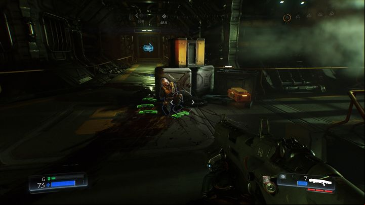Go back to the large room with lava after the combat - Doom: Foundry Walkthrough - Walkthrough - Doom Game Guide & Walkthrough