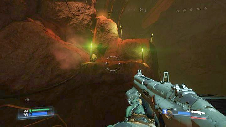 Further path requires you to jump many times - Doom: Argent Facility Walkthrough - Walkthrough - Doom Game Guide & Walkthrough