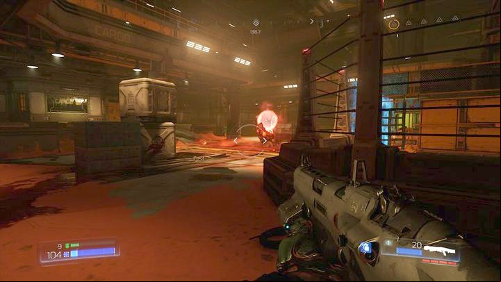 The rest of the road leads ahead - Doom: Argent Facility Walkthrough - Walkthrough - Doom Game Guide & Walkthrough