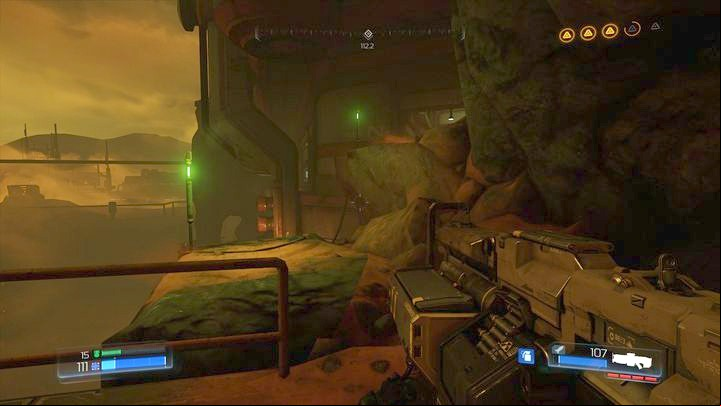 Further path leads to the very bottom - Doom: Argent Facility Walkthrough - Walkthrough - Doom Game Guide & Walkthrough