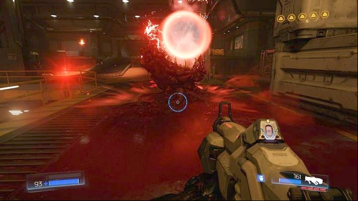 Before you destroy it, first get rid of all nearby enemies and find the Berserk - Doom: Argent Facility Walkthrough - Walkthrough - Doom Game Guide & Walkthrough