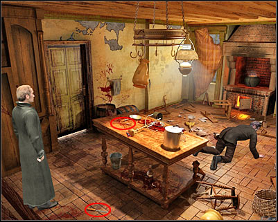 Obviously you will have to open your inventory - Godalming Manor I - London - Dracula: Origin - Game Guide and Walkthrough