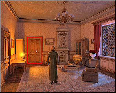 You'll automatically exit Mina's bedroom - Mina's Apartment #2 - London - Dracula: Origin - Game Guide and Walkthrough