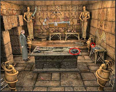 Open your inventory, because you will have to perform an important action here - Blood Rocks - Cairo - Dracula: Origin - Game Guide and Walkthrough