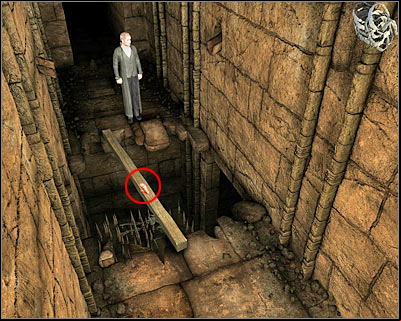 You should be able to find a Spike here - Blood Rocks - Cairo - Dracula: Origin - Game Guide and Walkthrough