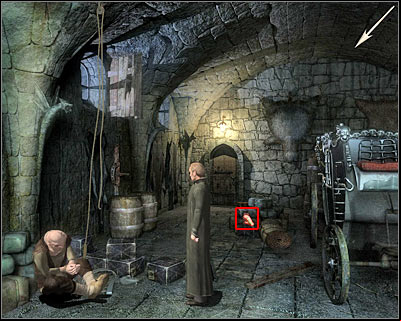 Head over to your right - this is where you've started exploring Dracula's castle - Dracula's Castle II - Transylvania - Dracula: Origin - Game Guide and Walkthrough