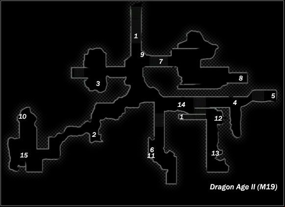 Legend - Map M19 Docks (daytime); Map M20 Docks (night-time) | Maps - Maps - Dragon Age II Game Guide