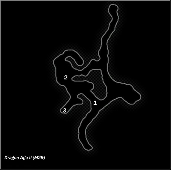 Legend - Map M29 Abandoned Ruins; Map M30 Ruined age | Maps - Maps - Dragon Age II Game Guide