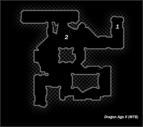 Legend - Map M77 Sewers; Map M78 Decrepit Alley #2 | Maps - Maps - Dragon Age II Game Guide