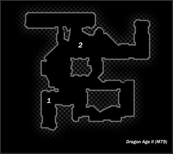 Legend - Map M79 Run Down Alley; Map M80 The Bone Pit (Mine Massacre) | Maps - Maps - Dragon Age II Game Guide
