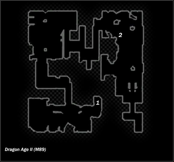 Legend - Map M89 Sewer age; Map M90 Prides End | Maps - Maps - Dragon Age II Game Guide