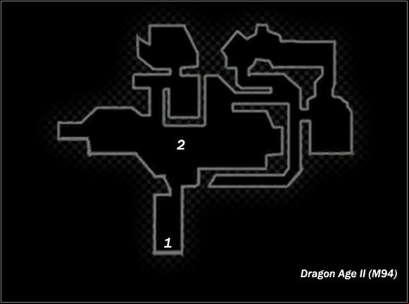 Legend - Map M93 Emerics Investigation; Map M94 Storehouse | Maps - Maps - Dragon Age II Game Guide